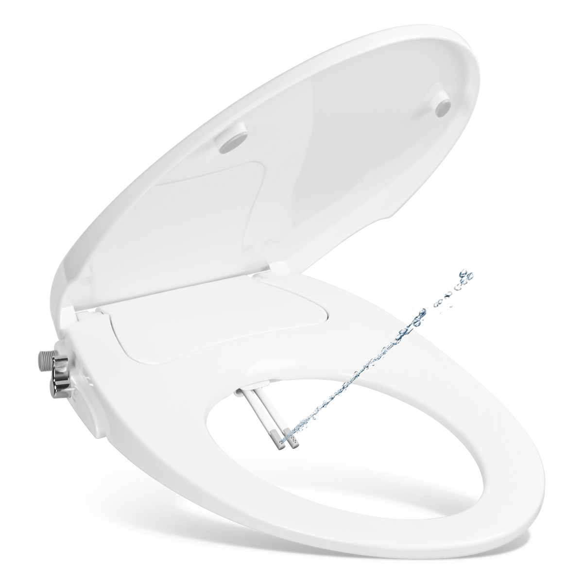 Bidet-equipped toilet seat ( Model No.: LSBTS-0103 )