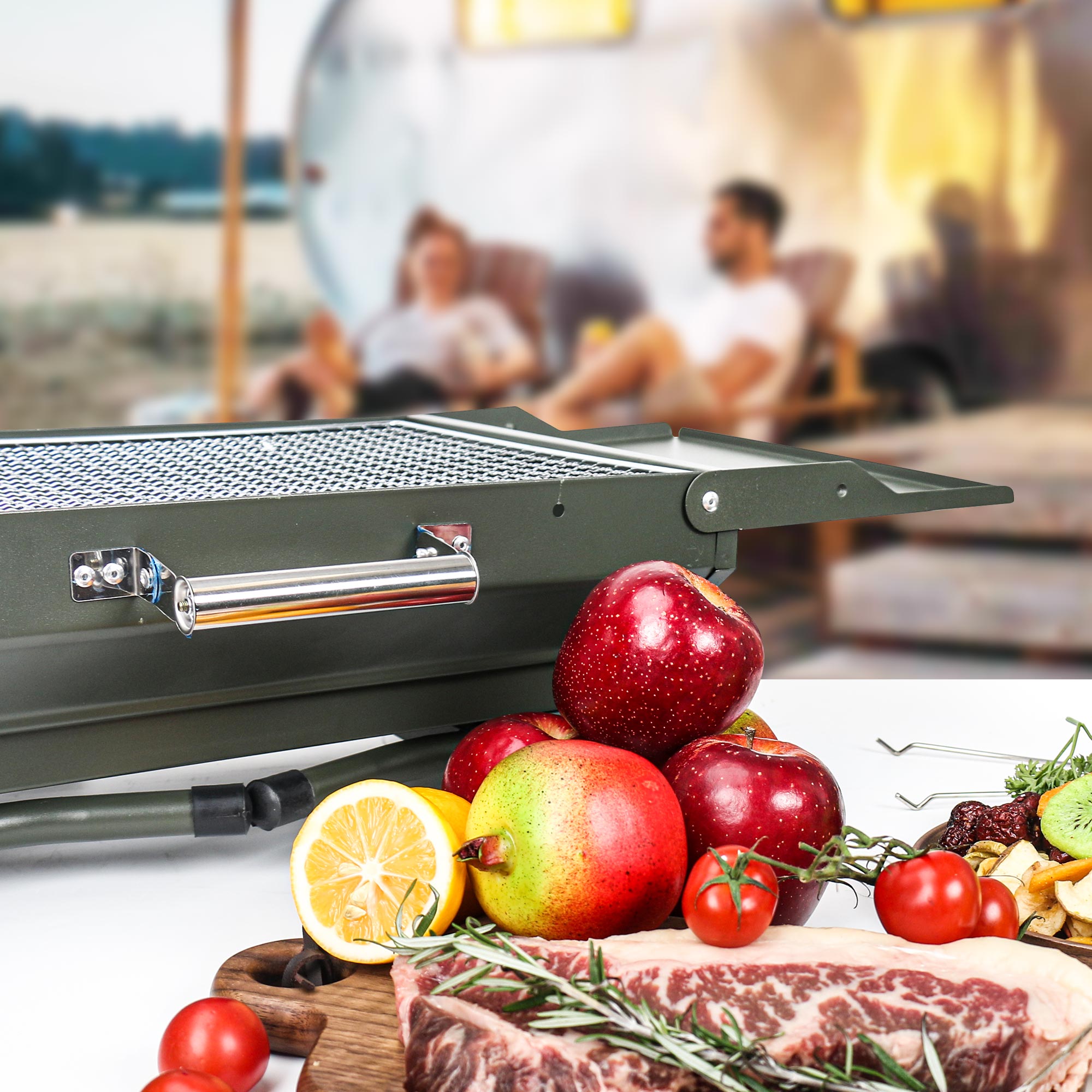 Barbecue au charbon de bois London Sunshine Camping