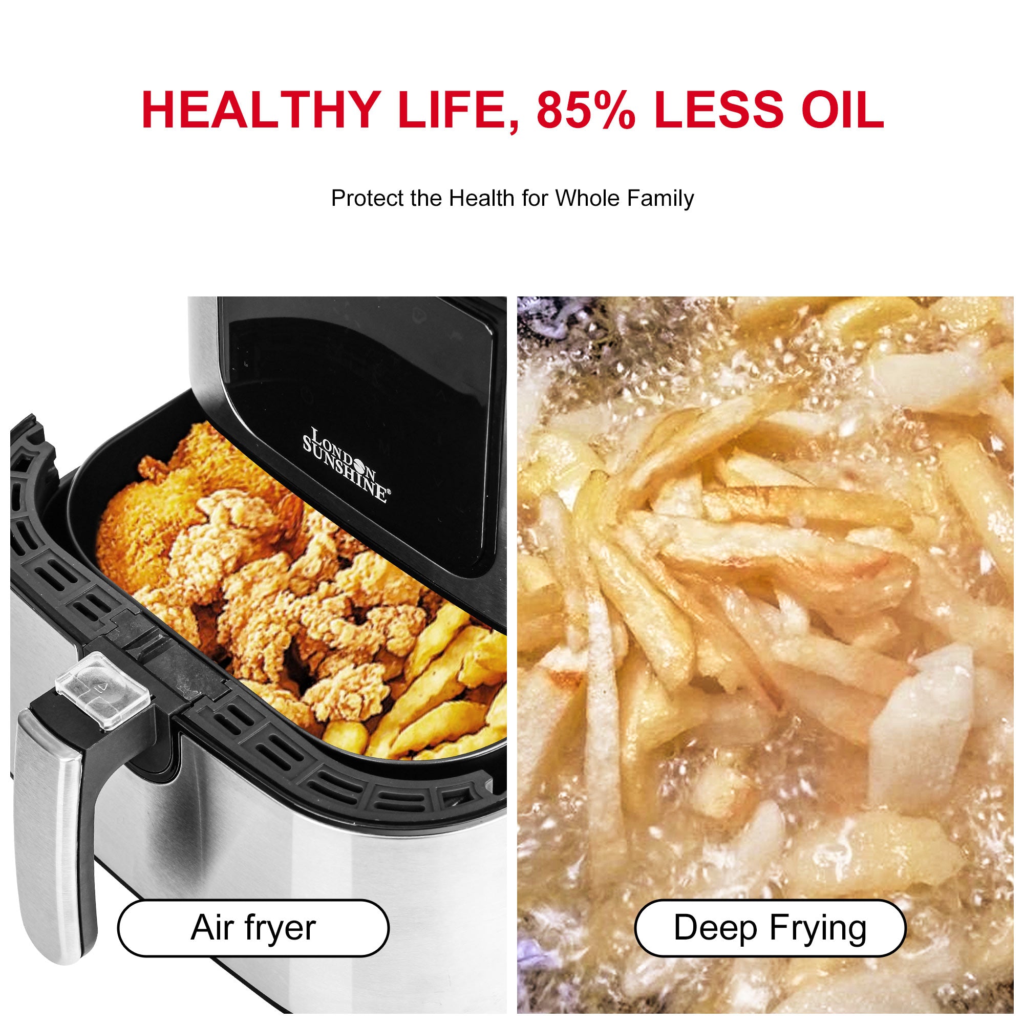 London Sunshine Air Fryer - 5.8 Quart