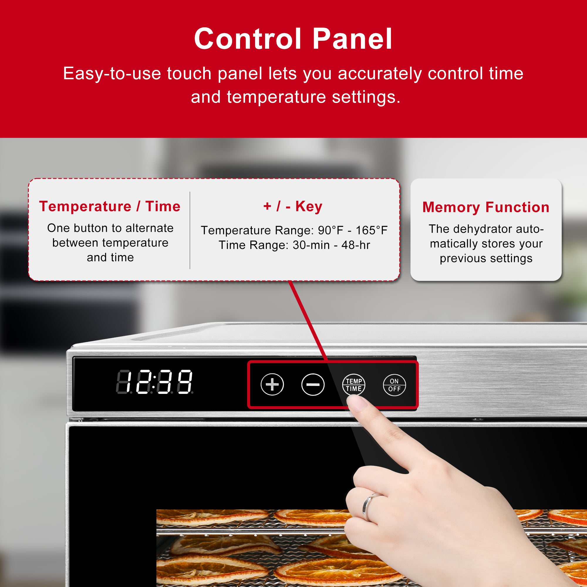 London Sunshine Food Dehydrator - 10 Tray