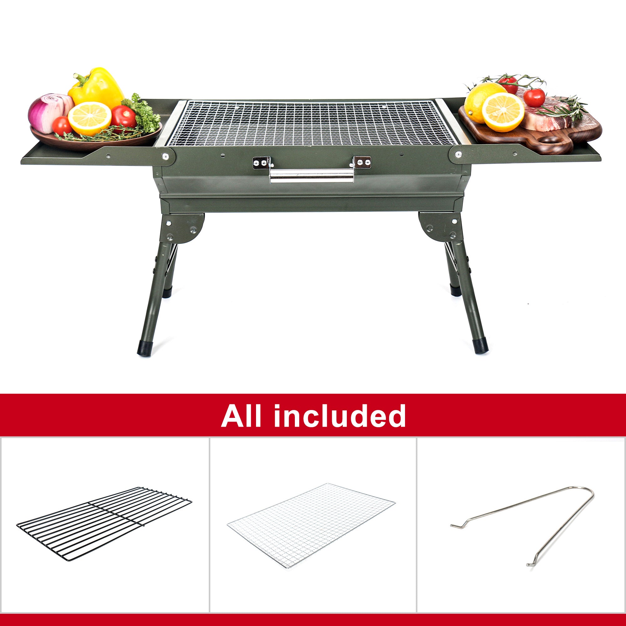 Barbecue au charbon de bois London Sunshine Camping